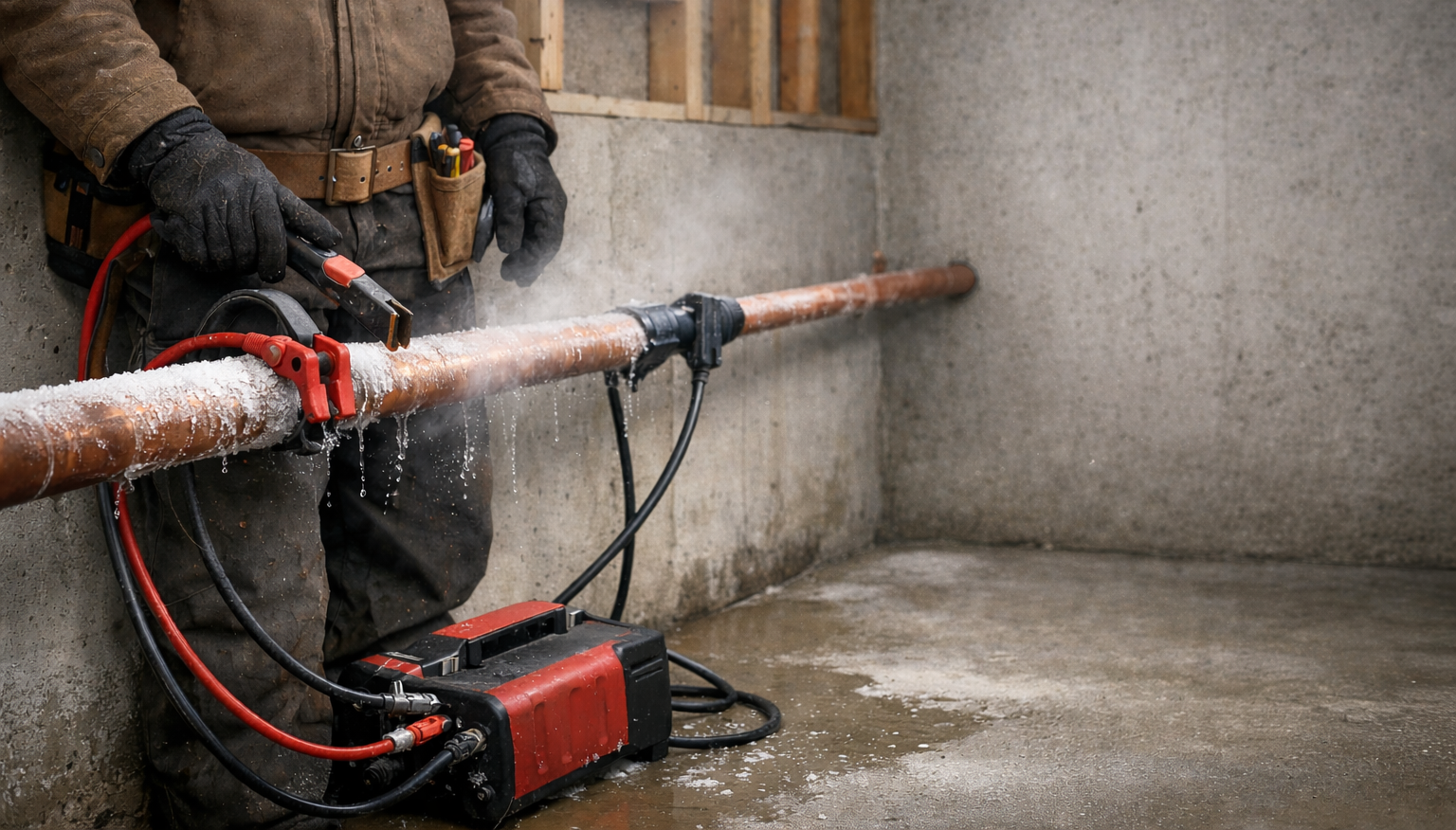 Frozen Pipe Thawing & Repair in Whitehorse and Teslin Yukon