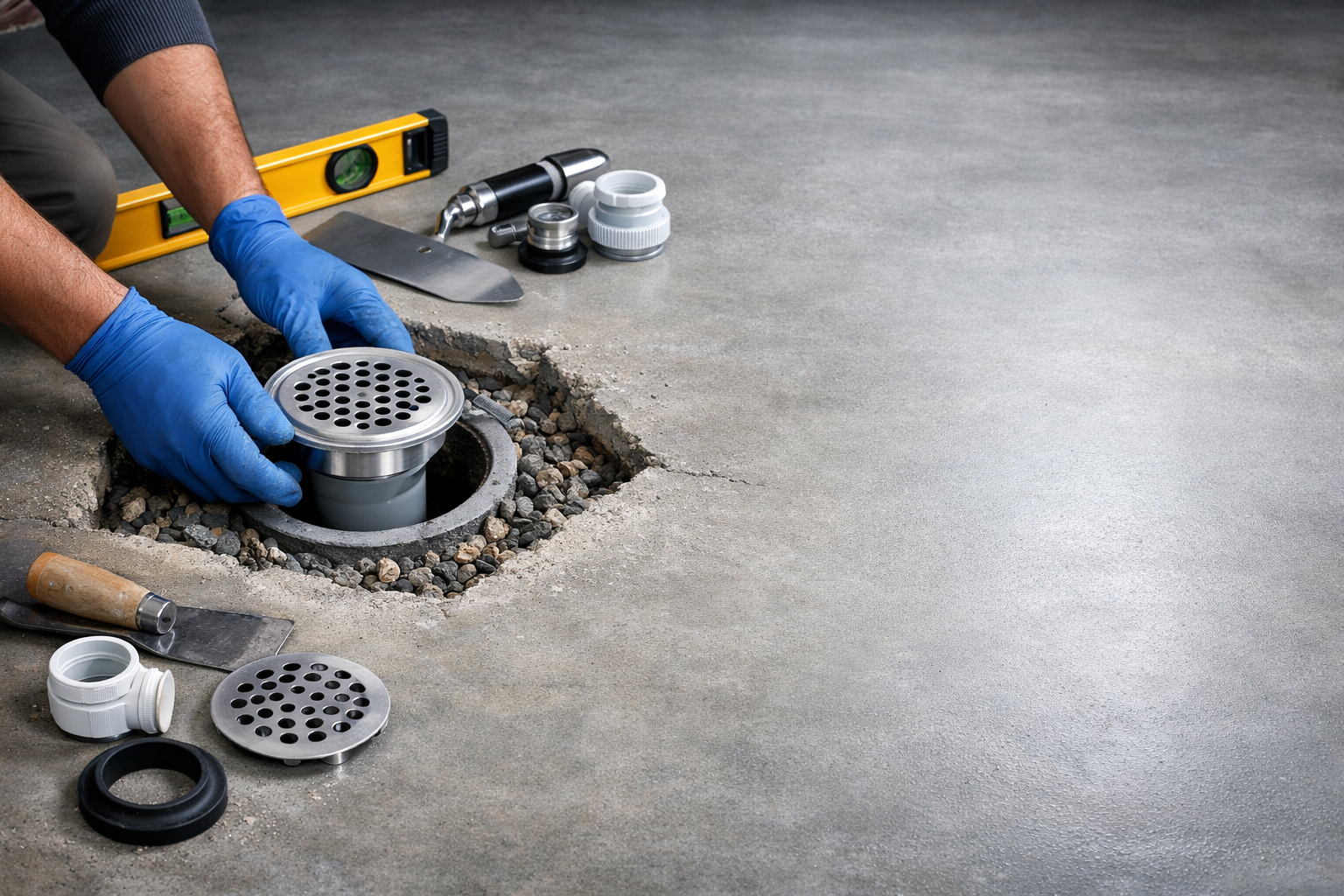 Floor Drain Installation & Repair in Whitehorse and Teslin Yukon