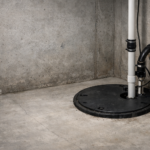 Basement sump pump system installed to prevent flooding in Whitehorse and Teslin Yukon